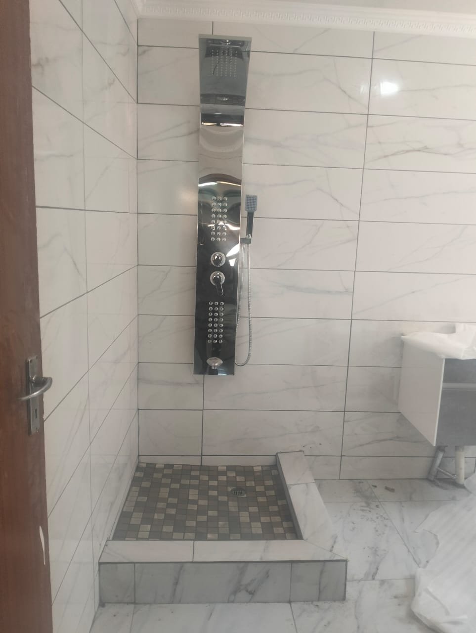 Construction plumbing installation